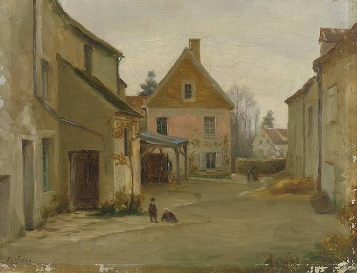 Pierre Edouard Frere Village street